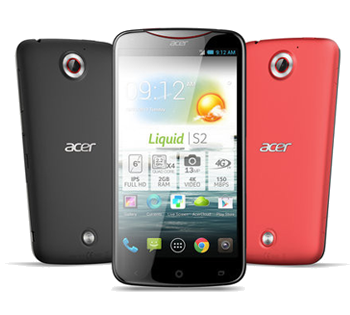 Acer Liquid S2 Smartphone y tablet dos en uno con grabación en ultra HD